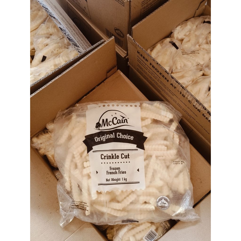 

Forcysn Kentang Crinkle Mc Cain 1Kg Frozen