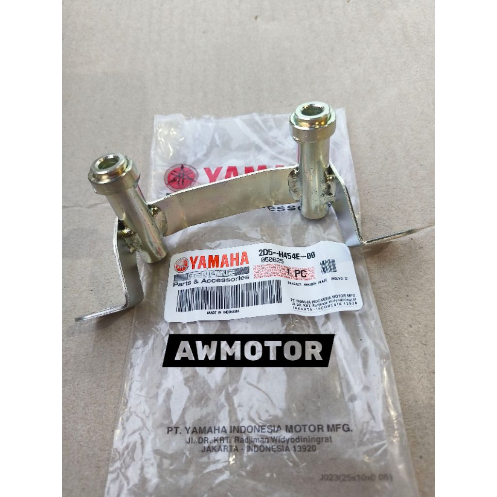 Dudukan plat nomor nopol nouvo z soul mx bracket plat nomer nouvo z braket original 2D5-H454E-00
