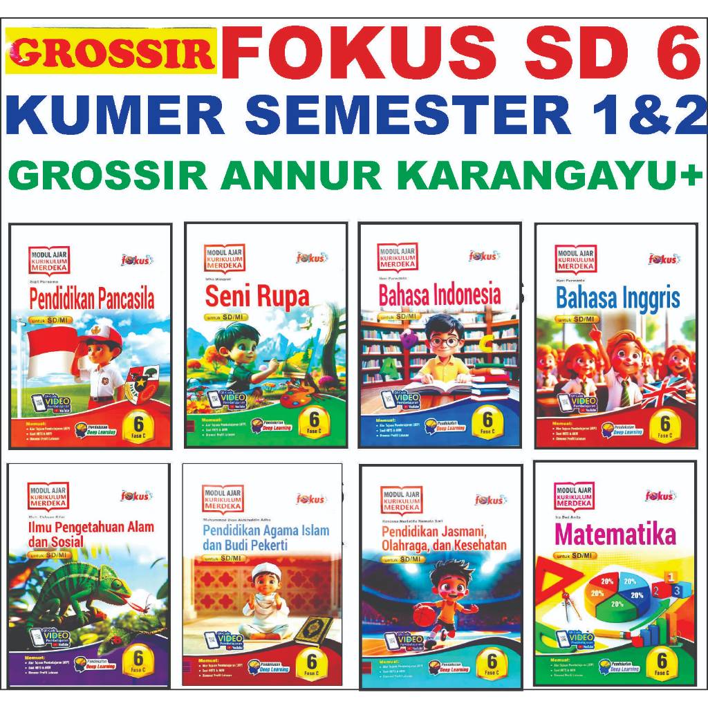 Gituf LKS Fokus 6 SD Grossir * Kunci Jawaban Kelas 6 Modul FOKUS Grossir Kurikulum Merdeka Soal Buku