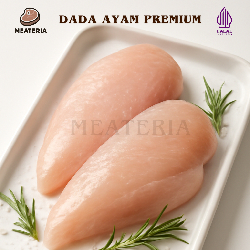 

Meateria Dada Ayam Premium Fillet Tanpa Tulang - Ideal untuk Diet Sehat!