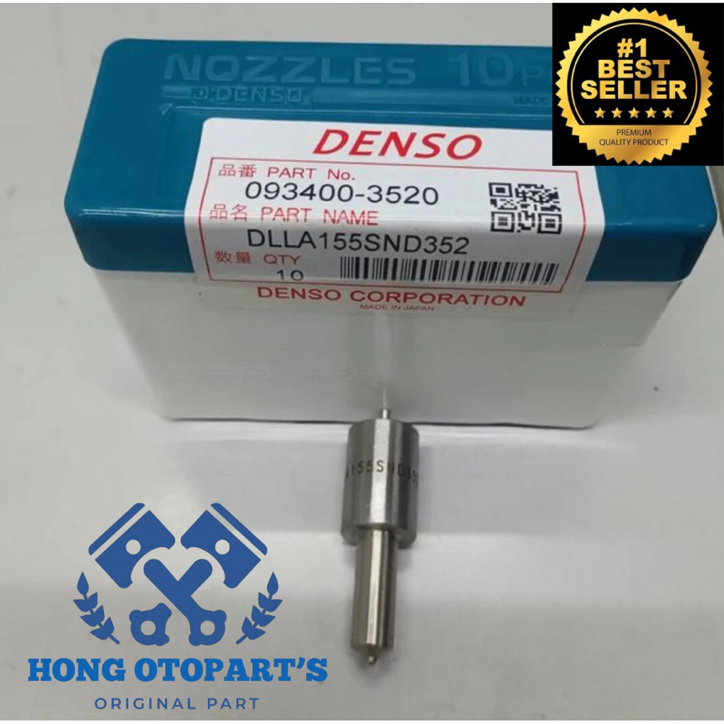 NOZZLE ONLY HINO LOHAN TI J08C JARUM NOZZLE 093400-3520 DENSO