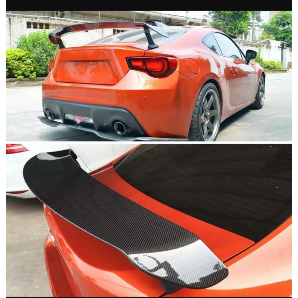 gt wing toyota ft86 style carbon kevlar