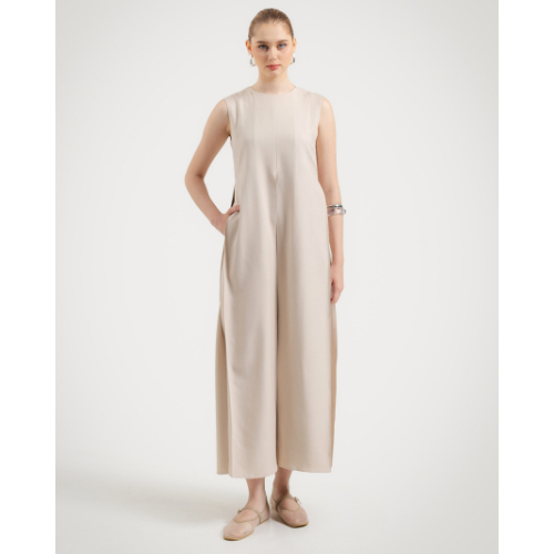 ETTWIST - Lilou Dress - Dress Lurus Tanpa Lengan Bahan Semiwool