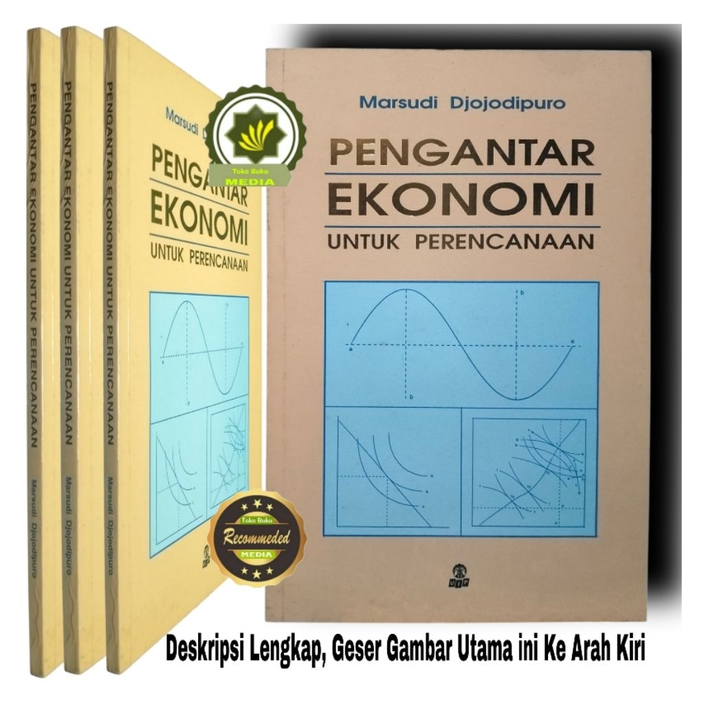 Buku Pengantar Ekonomi untuk Perencanaan oleh Marsudi Djojodipuro