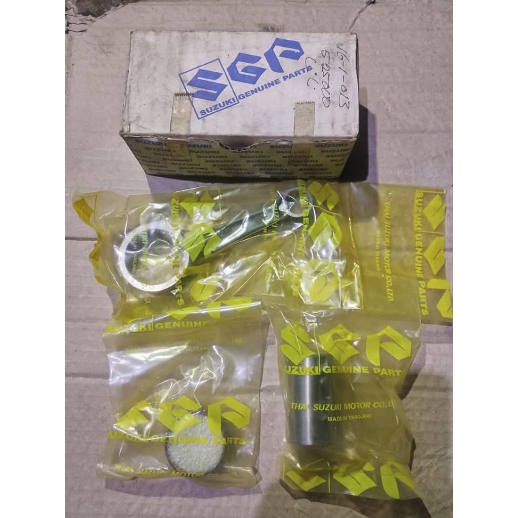 coan road pengerak piston stang piston stang seher Suzuki raider original SGP new old stok