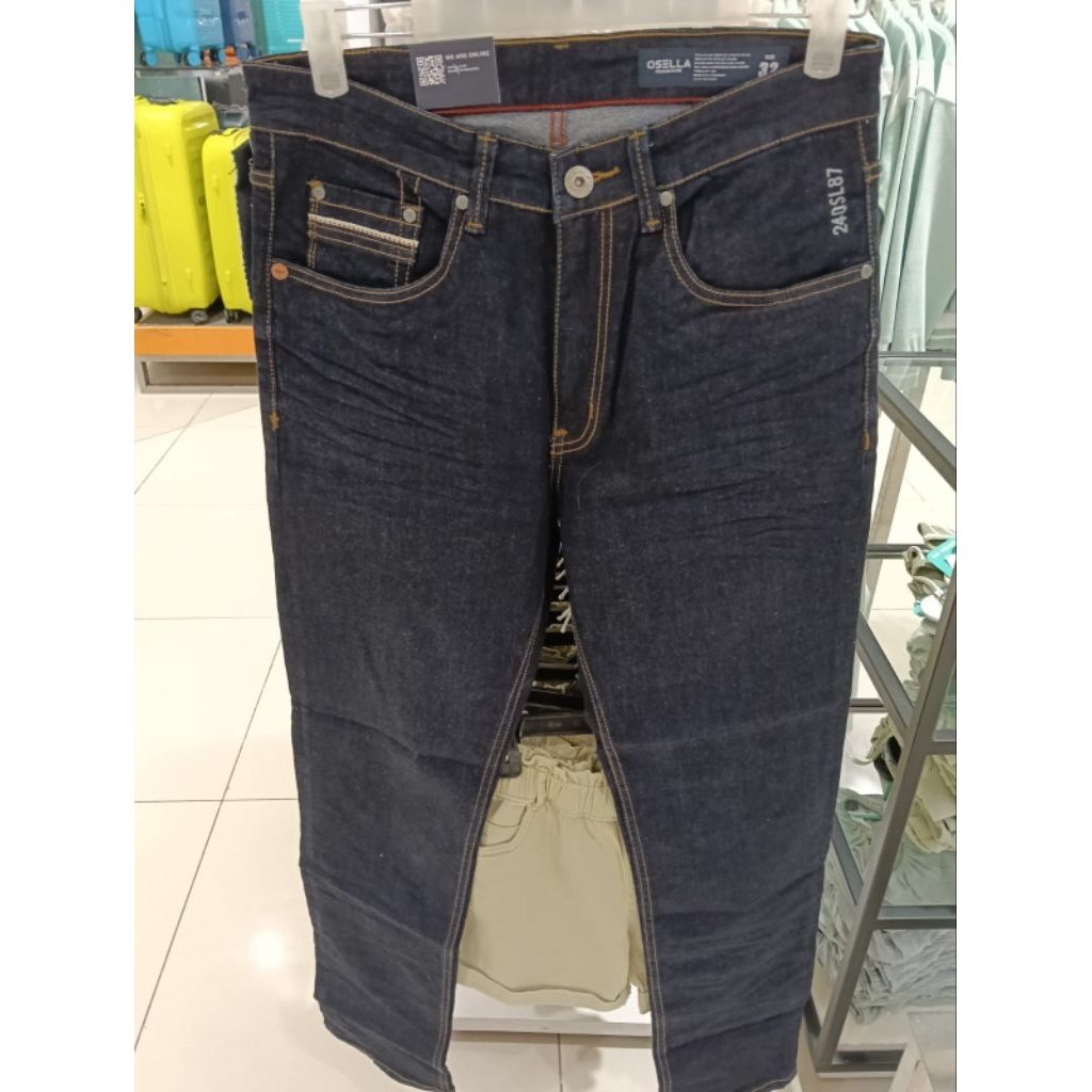 Osella Celana Jeans Denim Pria Laki Laki Original 20876AN0198