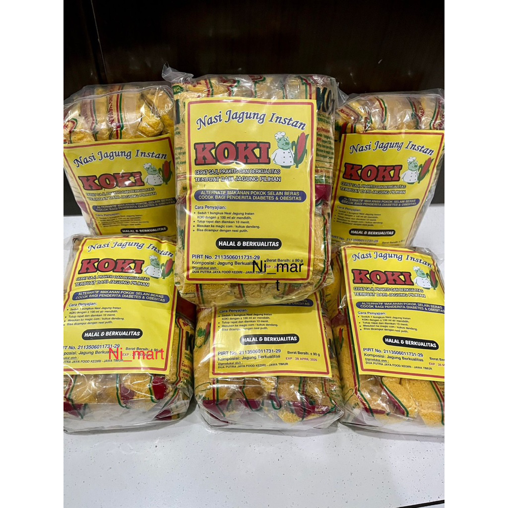 

Nasi Ampok jagung instan rendah gula