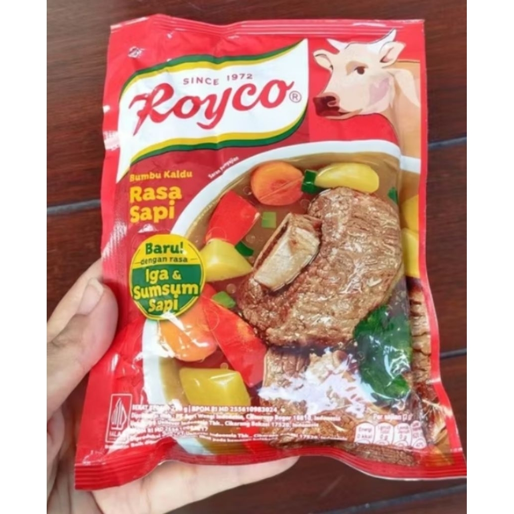 

Royco bumbu kaldu sapi 220gr