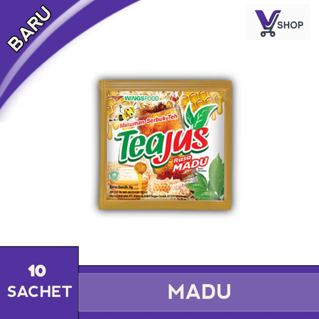 

(Vshop) Teajus madu 1 renceng - 10 sachet