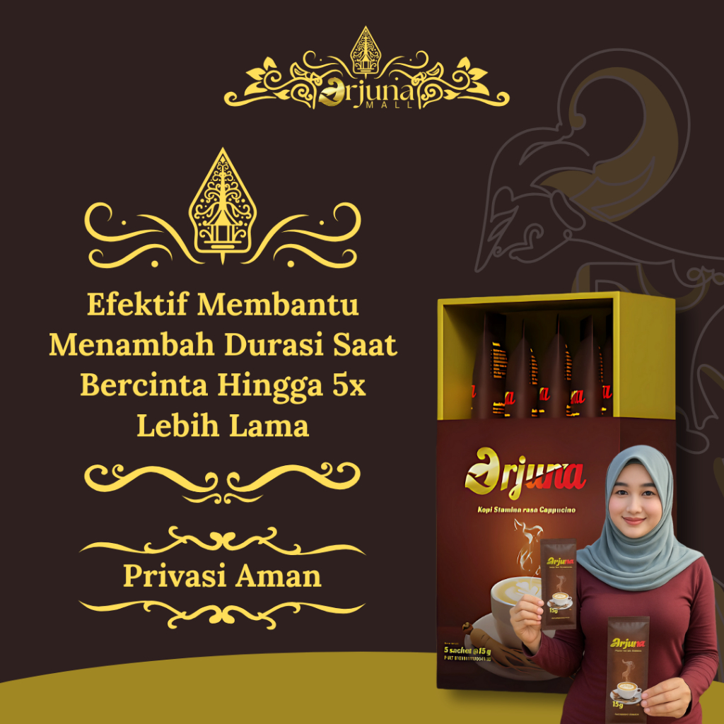

Arjuna Kopi Instan Herbal Untuk Stamina Maksimal Original 1 Box