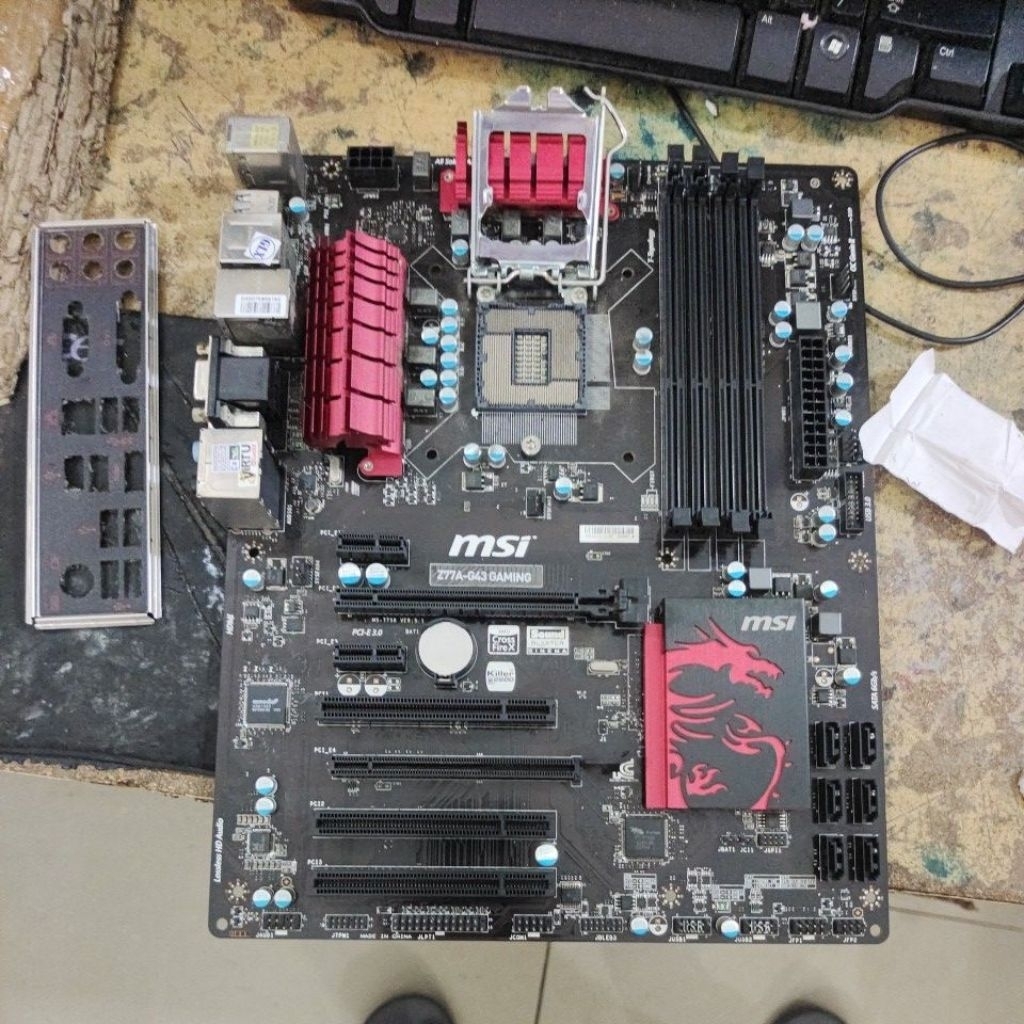 mainboard MSI z77a g43 gaming socket 1155