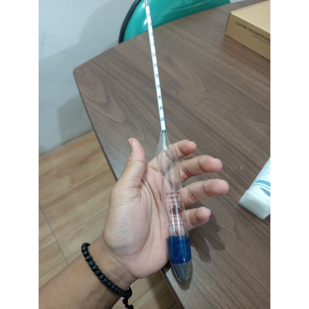 ASTM hydrometer minyak kelapa 0,900-0,950