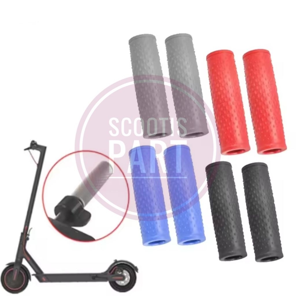 Rubber Handle Bar Grip Pegangan Karet Skuter Listrik Mijia Exotic Audrey OEM Clone eBuy Premium