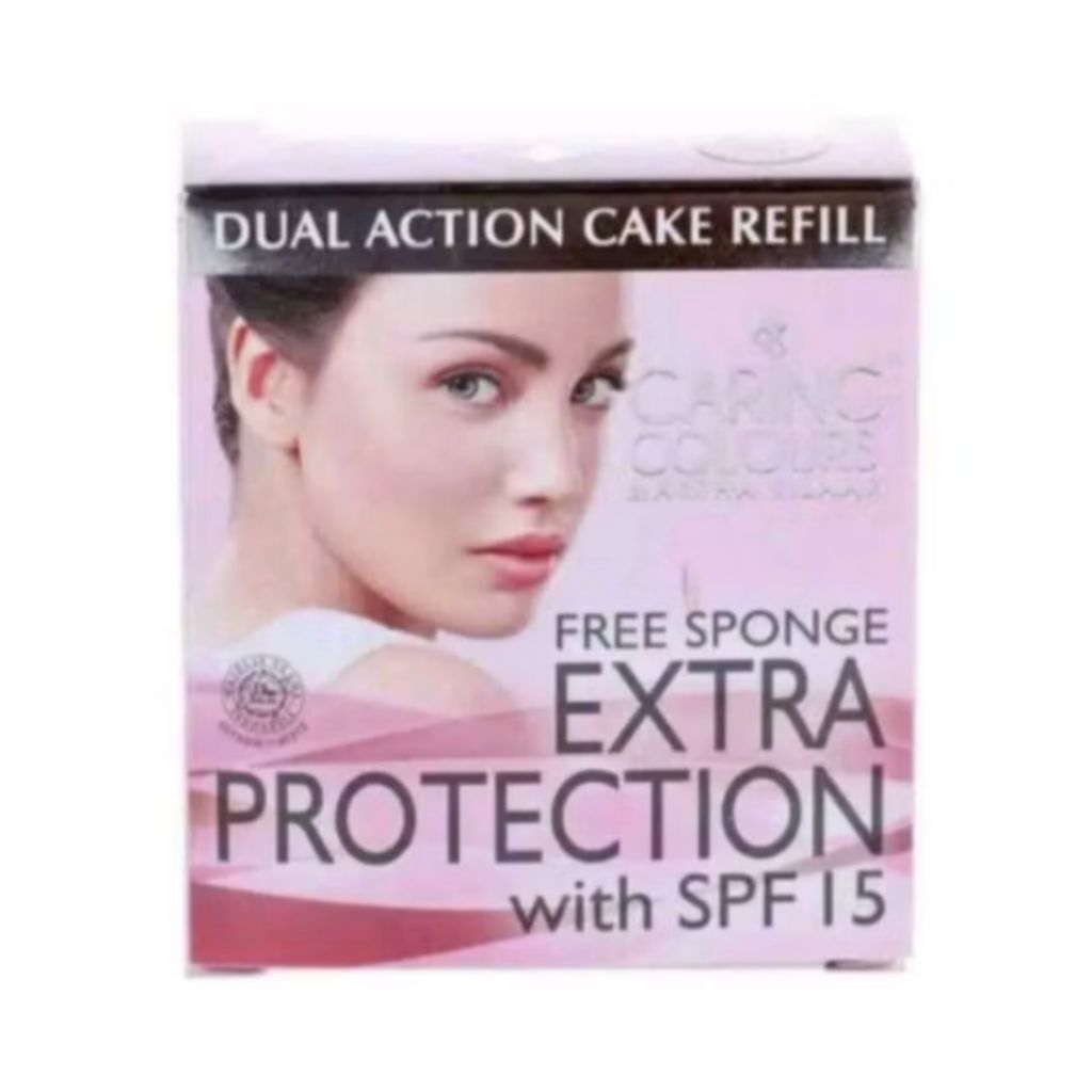 Caring Colours Refill Extra Protection Dual Action Cake