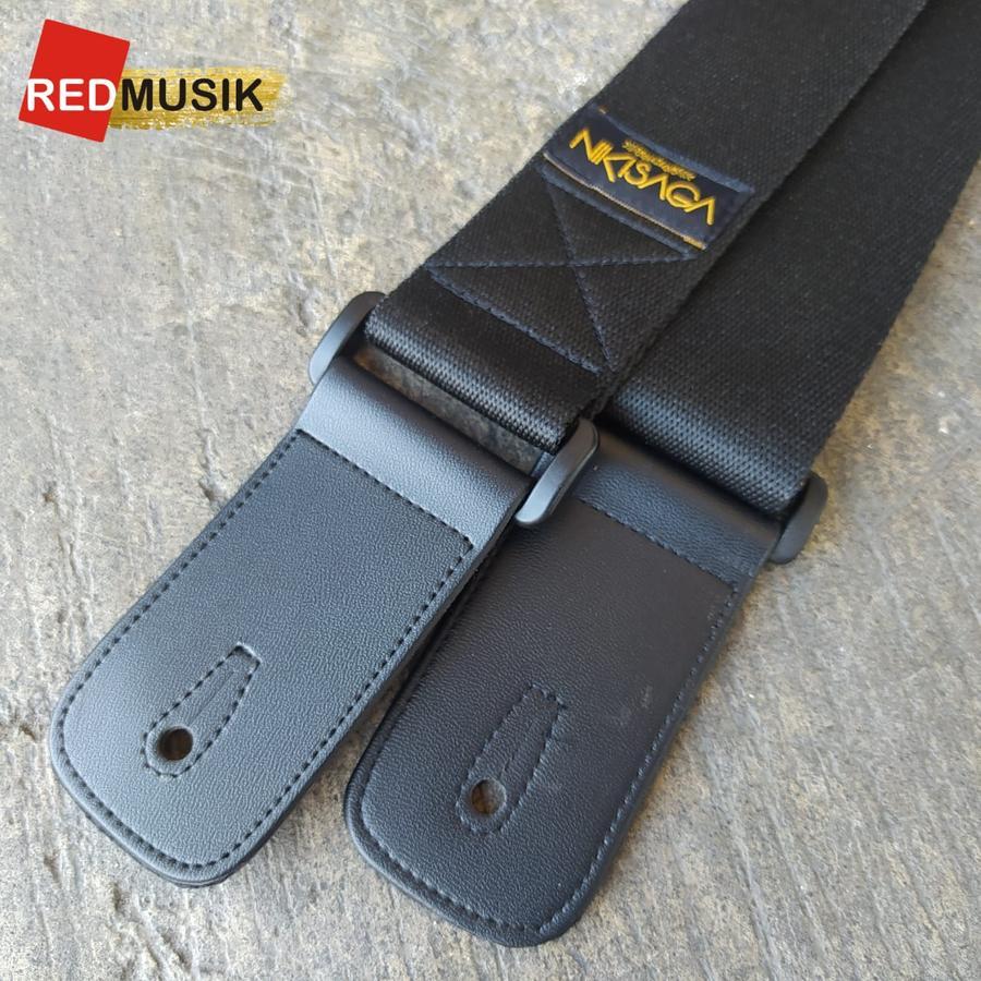 Strap Gitar Nikisaga Standard Sabuk Gitar / Strap Gitar