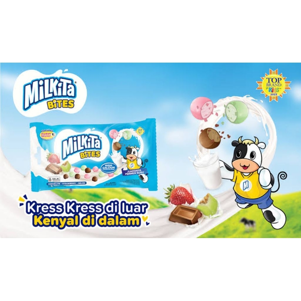 

Milkita Bites Permen Susu 24g