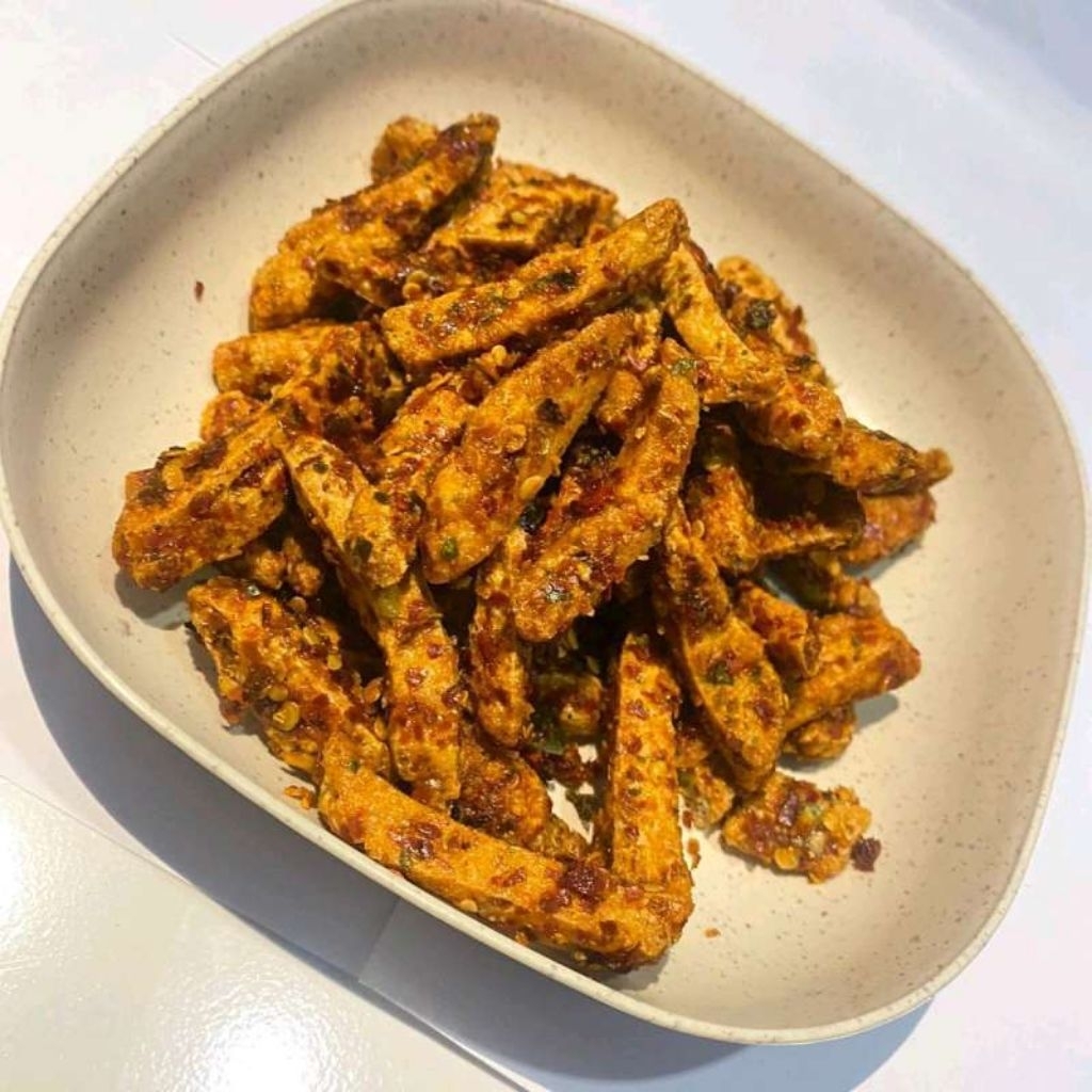 

Basreng Crunchy bumbu melimpah/100gram/pedas nya bikin nagih