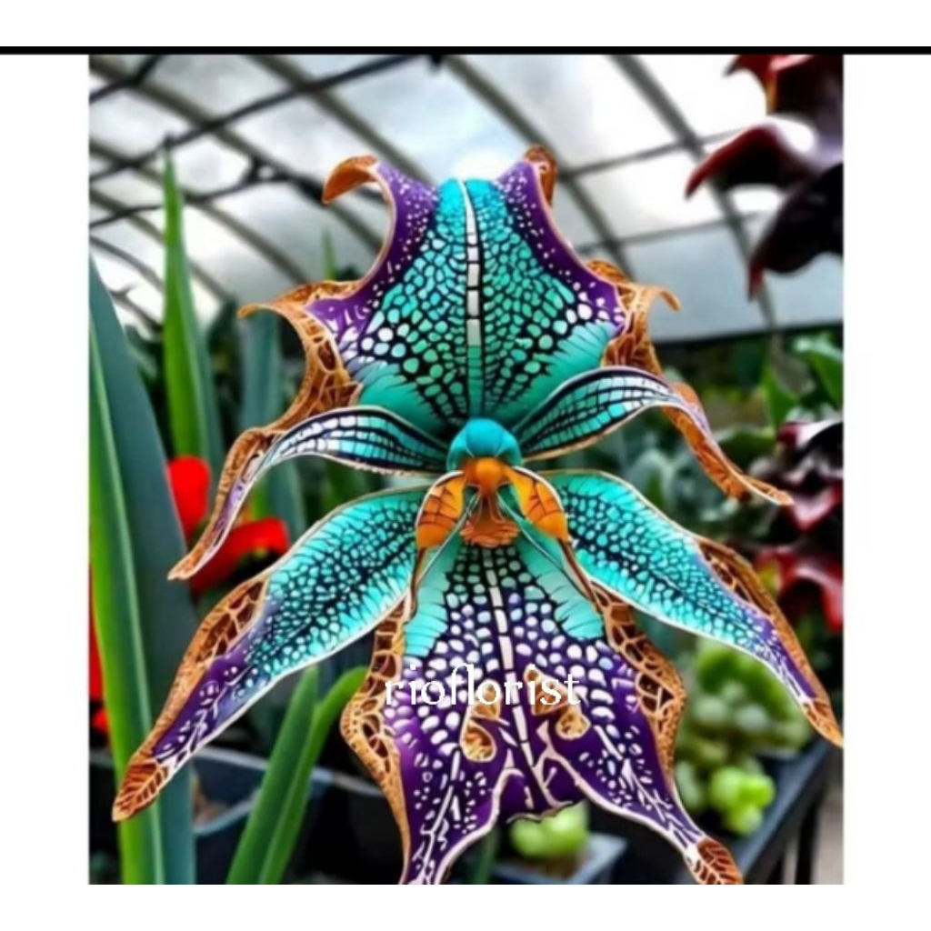 anggrek dendrobium import blu wine cantik selding dewasa