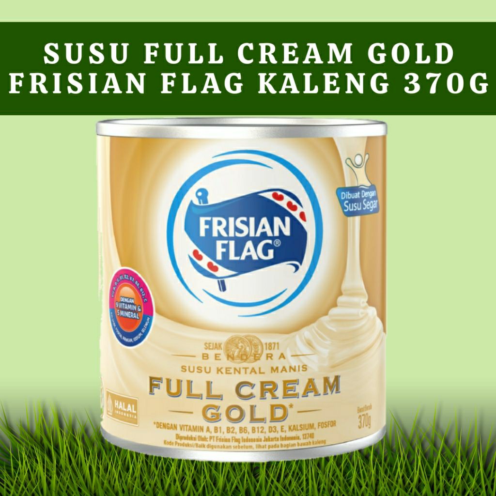 

(GROSIR) Frisian Flag Full Cream Gold 370g