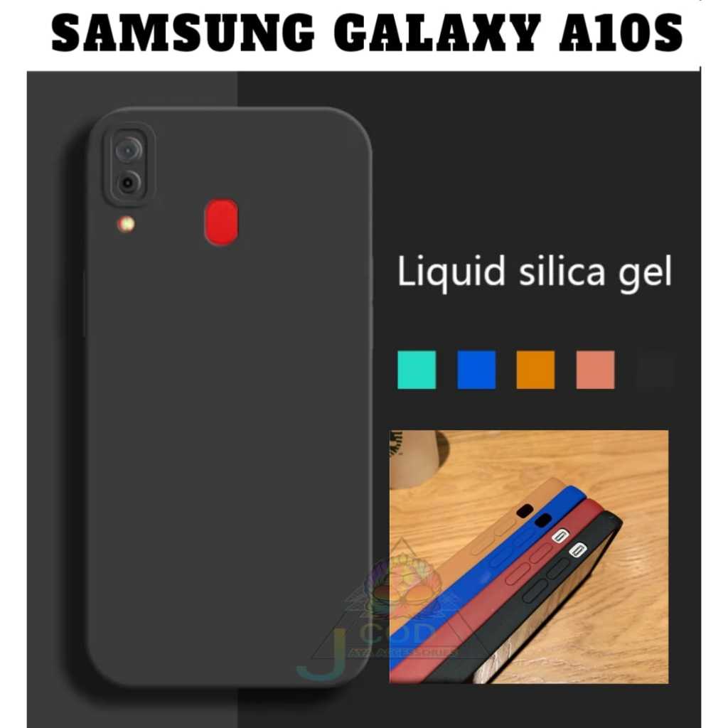 Case Softcase Macaron Polos For Tipe SAMSUNG GALAXY A10S Sampul Pelindung Lensa Kamera