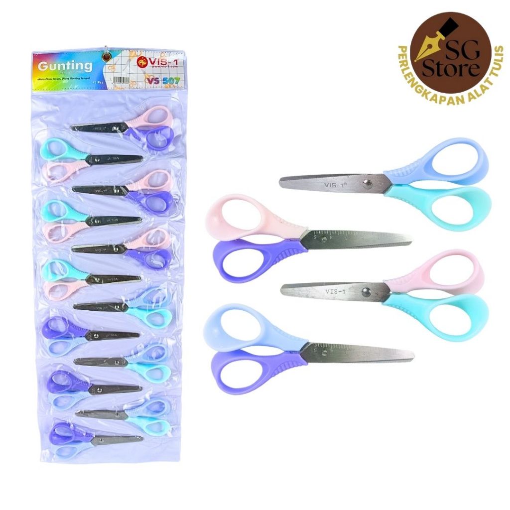 

Gunting Anak-anak VS-507 Stainless Serbaguna