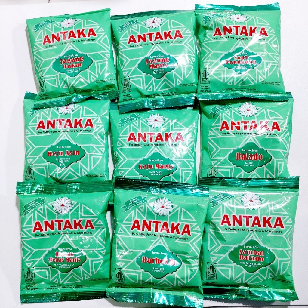 

BUMBU TABUR ANTAKA MACAM MACAM VARIAN RASA 100 GRAM
