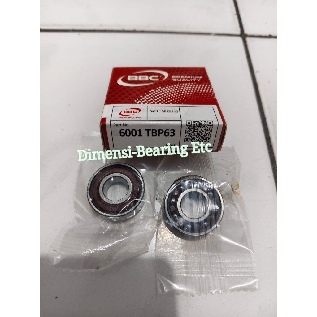 6001 TBP63 BBC BALL BEARING HIGH SPEED