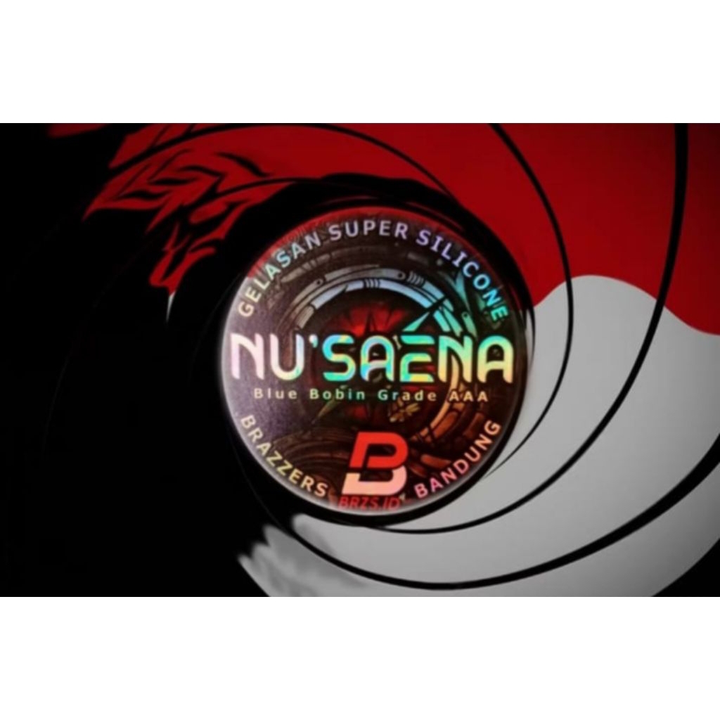 Gelasan Molor NUSAENA Bahan N66 Bobin Hijau Size 0.22 Klos 6000 Yard