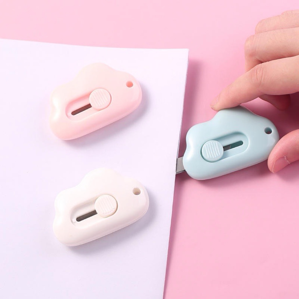 

Mini Paper Cutter bentuk Awan, Cute Cloud Portable