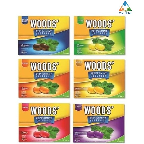 

(The Habit) PERMEN WOODS 15gr / PERMEN WOODS / WOODS LOZENGES - ORIGINAL