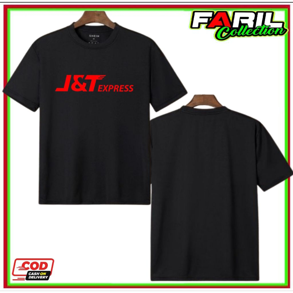 Baju Kaos T-Shirt JNT XPRESS Cotton 30s Ukuran Anak Dan Dewasa