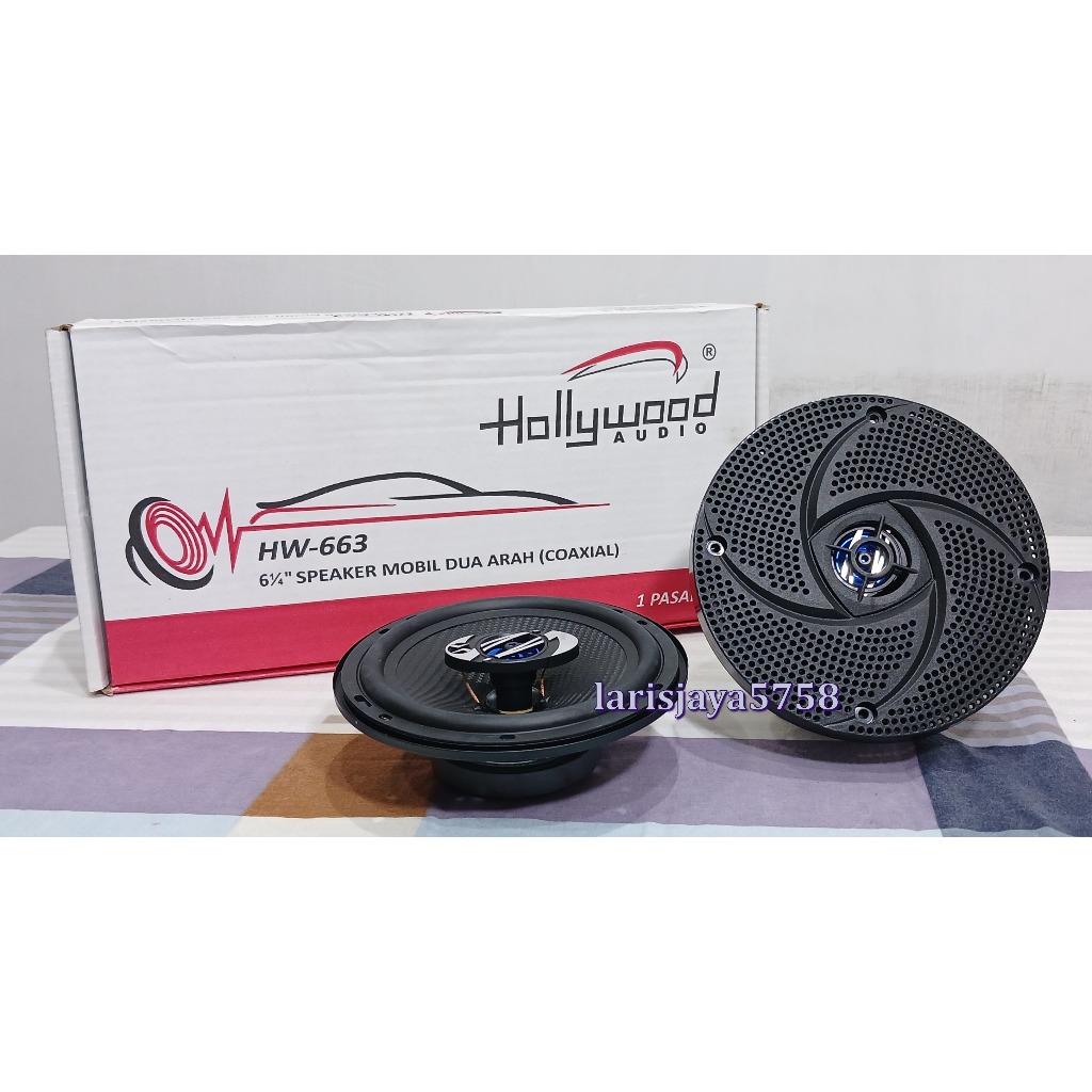 Hollywood Speaker Mobil Dua Arah (Coaxial) HW-663