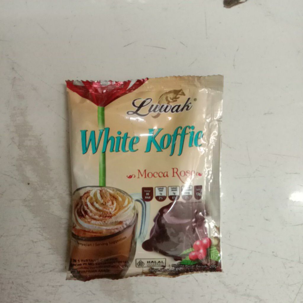 Luwak White Koffie Mocca Rose 20gr
