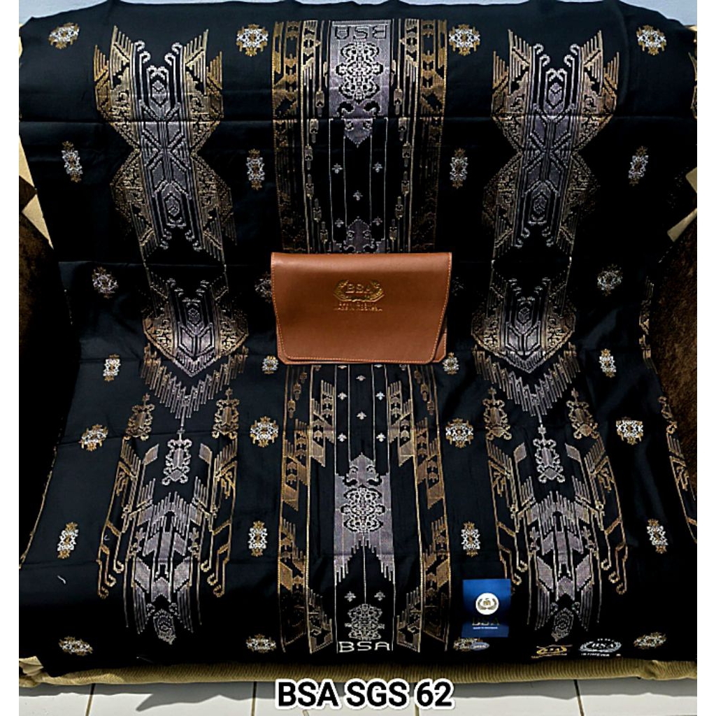 SARUNG BSA SGS FULL SONGKET TIMBUL ORI%