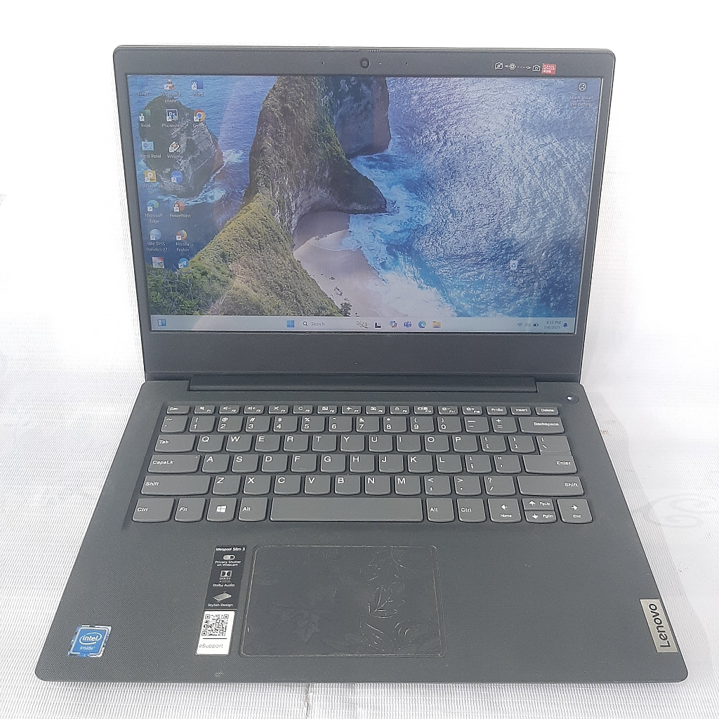 LENOVO SLIM 3 INTEL-N4020 RAM 4GB NVME 512GB
