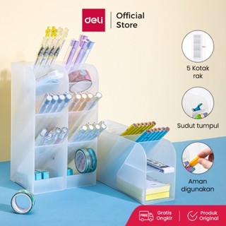

Deli Pen Holder / Rak Tempat Pensil Dengan 5 kotak 8933
