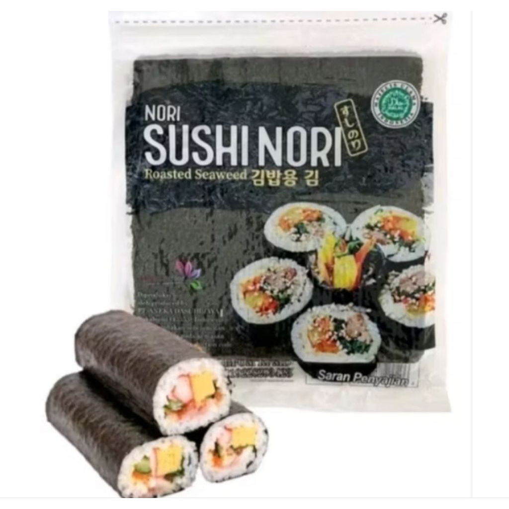 

sushi isi 10/sushi nori isi 10pcs / nori/rumput laut
