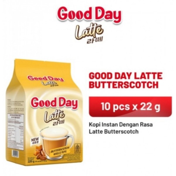 

Good Day Latte Butterscotch 10 X 22 GR