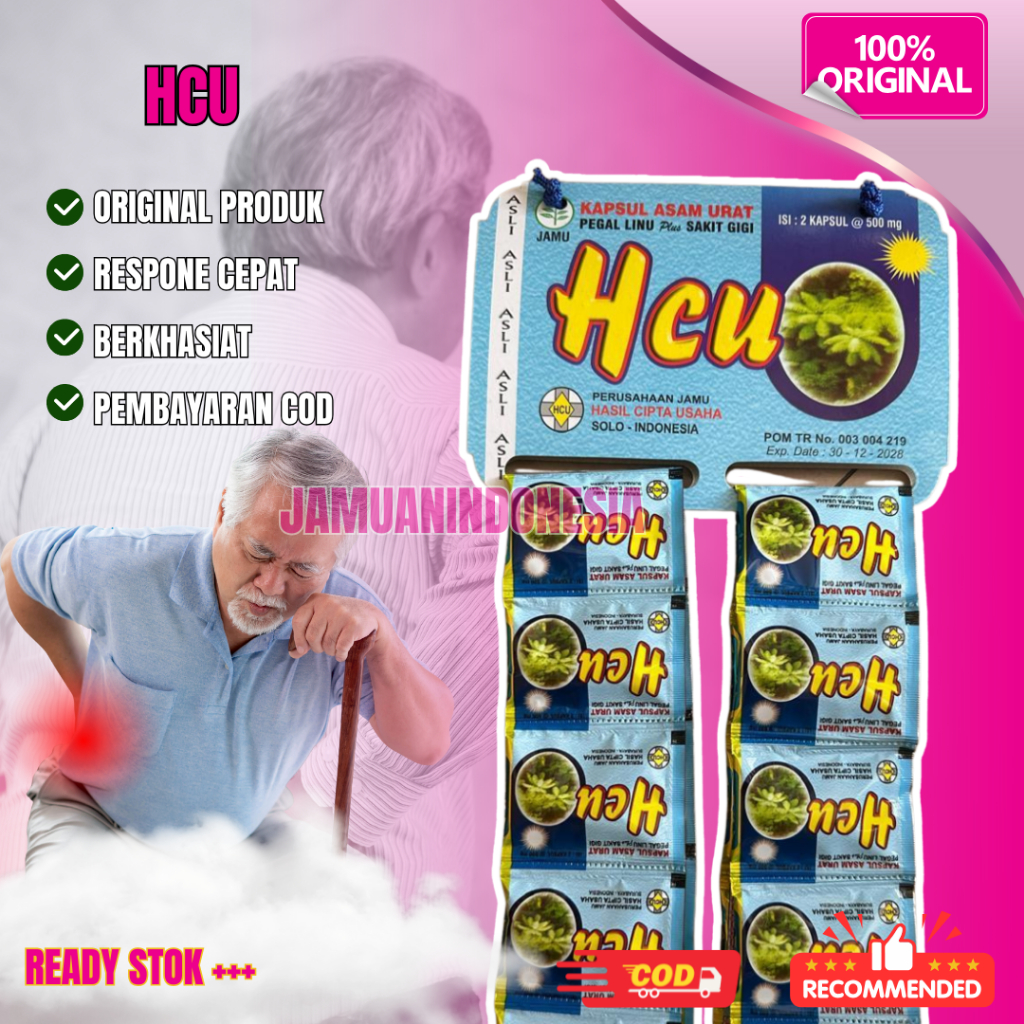 

HCU Asli 100% Original Renceng 20 Sachet
