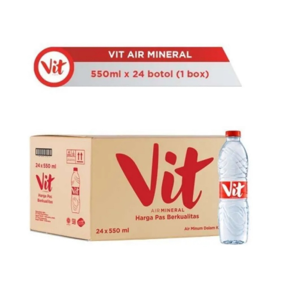 

VIT BOTOL 550ML DUS ( 24 BOTOL )