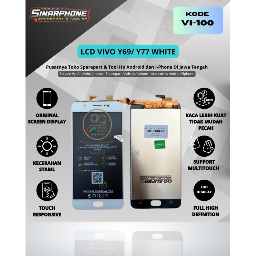 LCD VIVO Y69 KUALITAS ORIGINAL