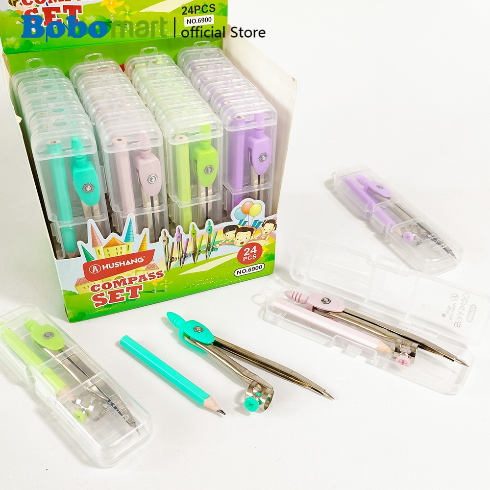 

BOBOMART Math Set Jangka Matematika Hushang HS-6900