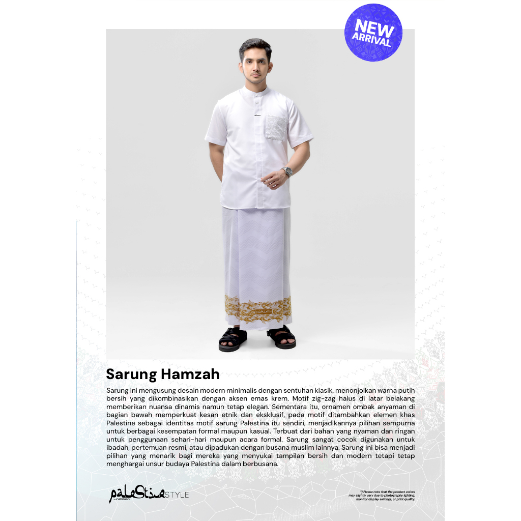 RABBANI_ SARUNG RABBANI HAMZAH / SARUNG RABBANI PALESTINA / SARUNG RABBANI ORI