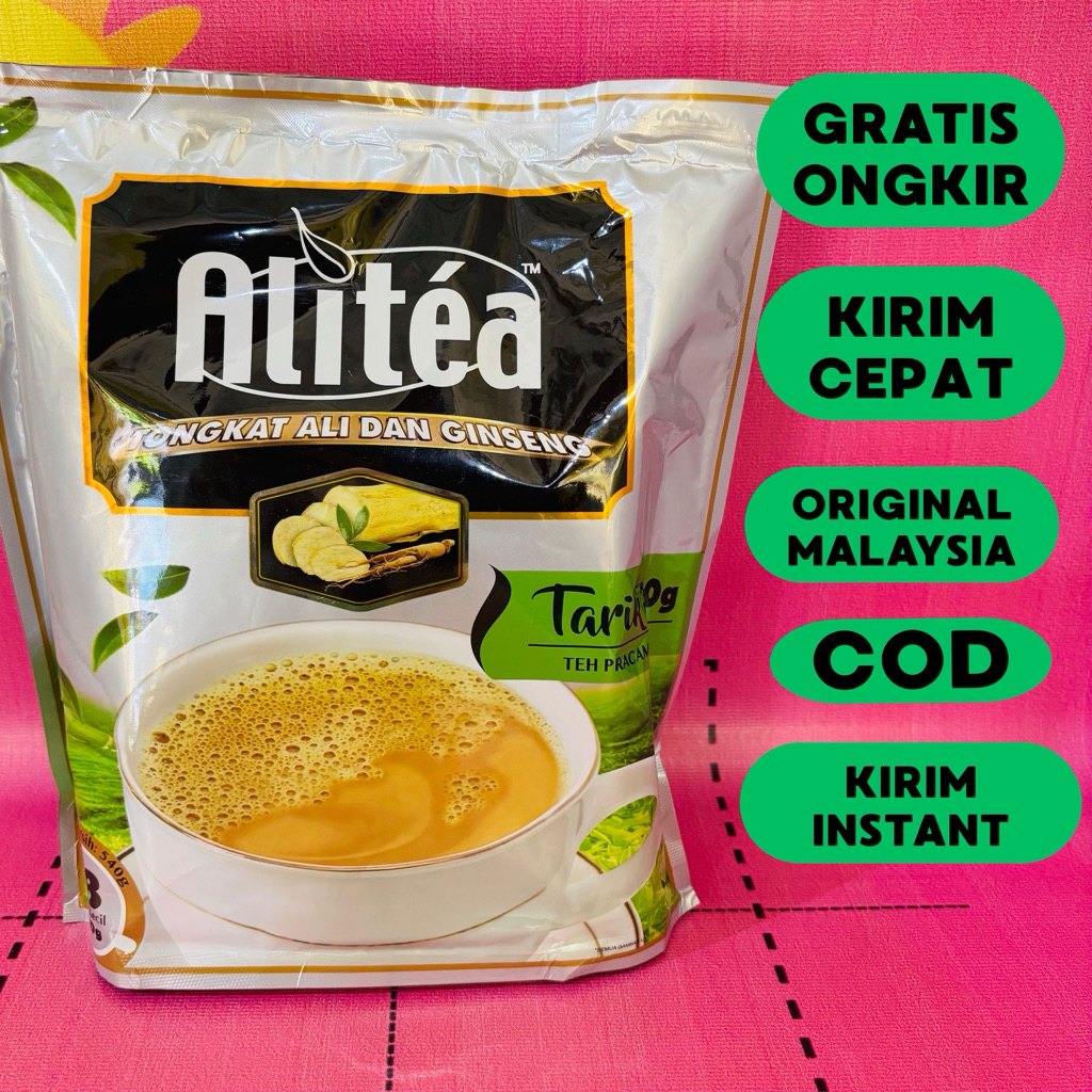 

Alitea Malaysia / Teh Malaysia / Teh Tarik Malaysia / Teh Ginseng