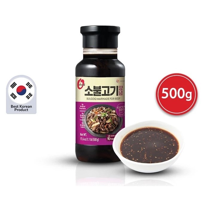 

CHUNG JUNG ONE O'Food BBQ Bulgogi Sauce for Beef / Bulgogi Sauce 500gr