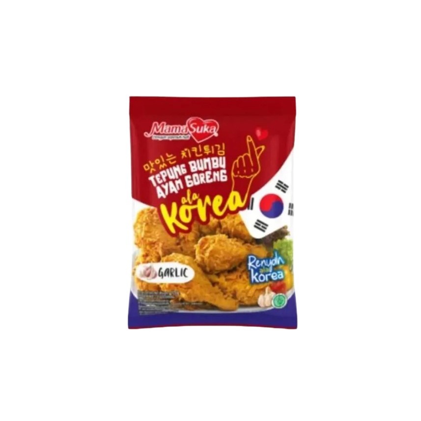 

Mamasuka Tepung Bumbu Ayam Goreng Korea Garlic 170gr