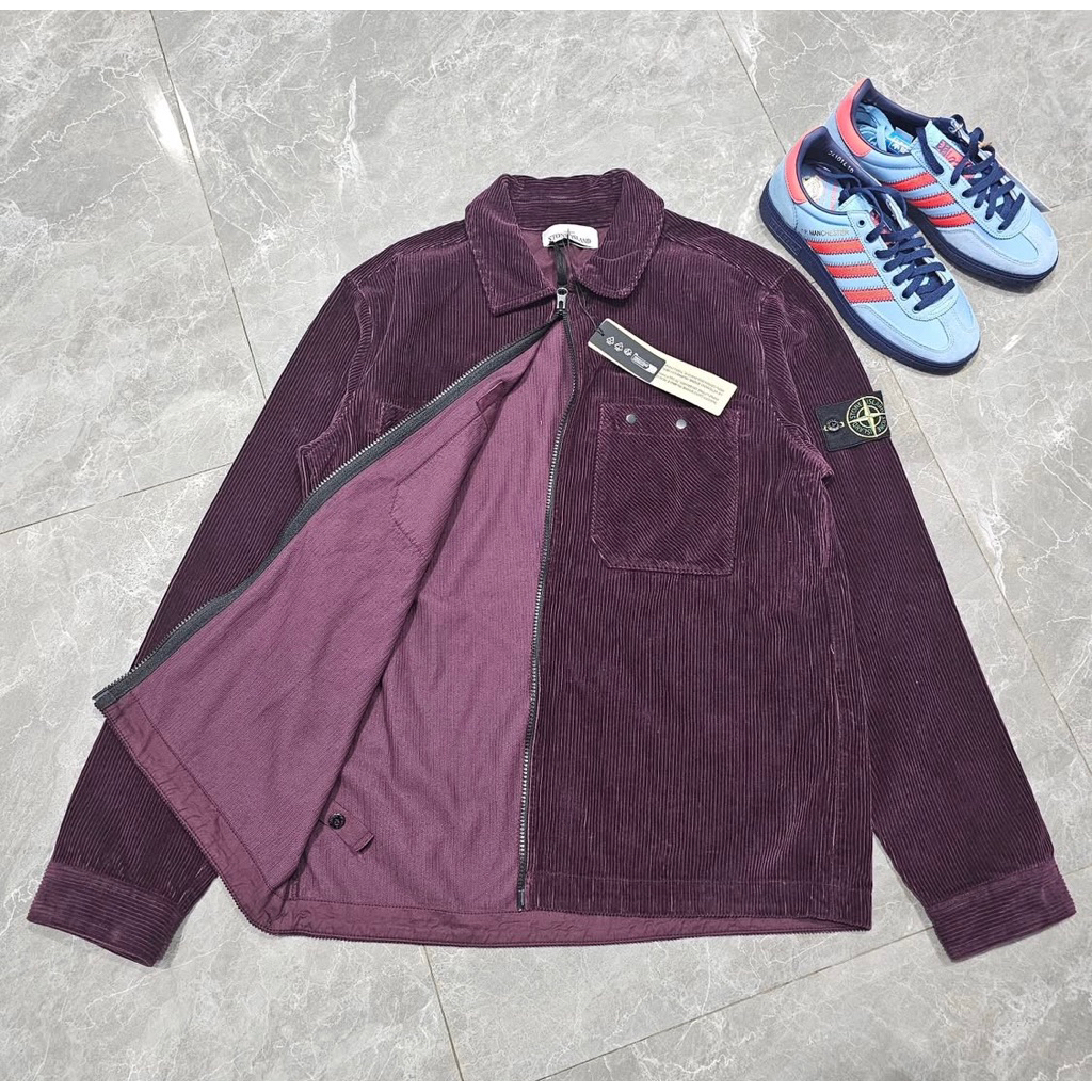 SI OVERSHIRT DARK BURGUNDY