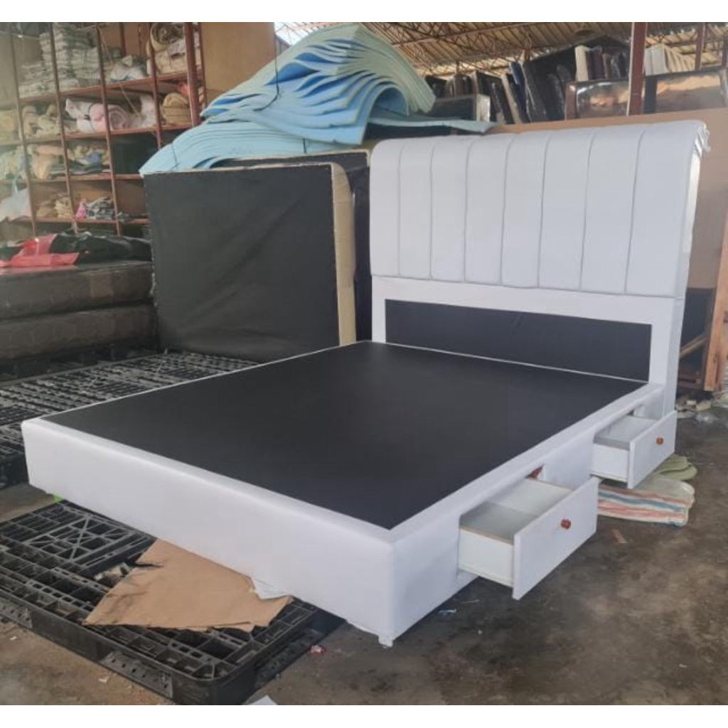 Set divan sandaran laci warna bisa request