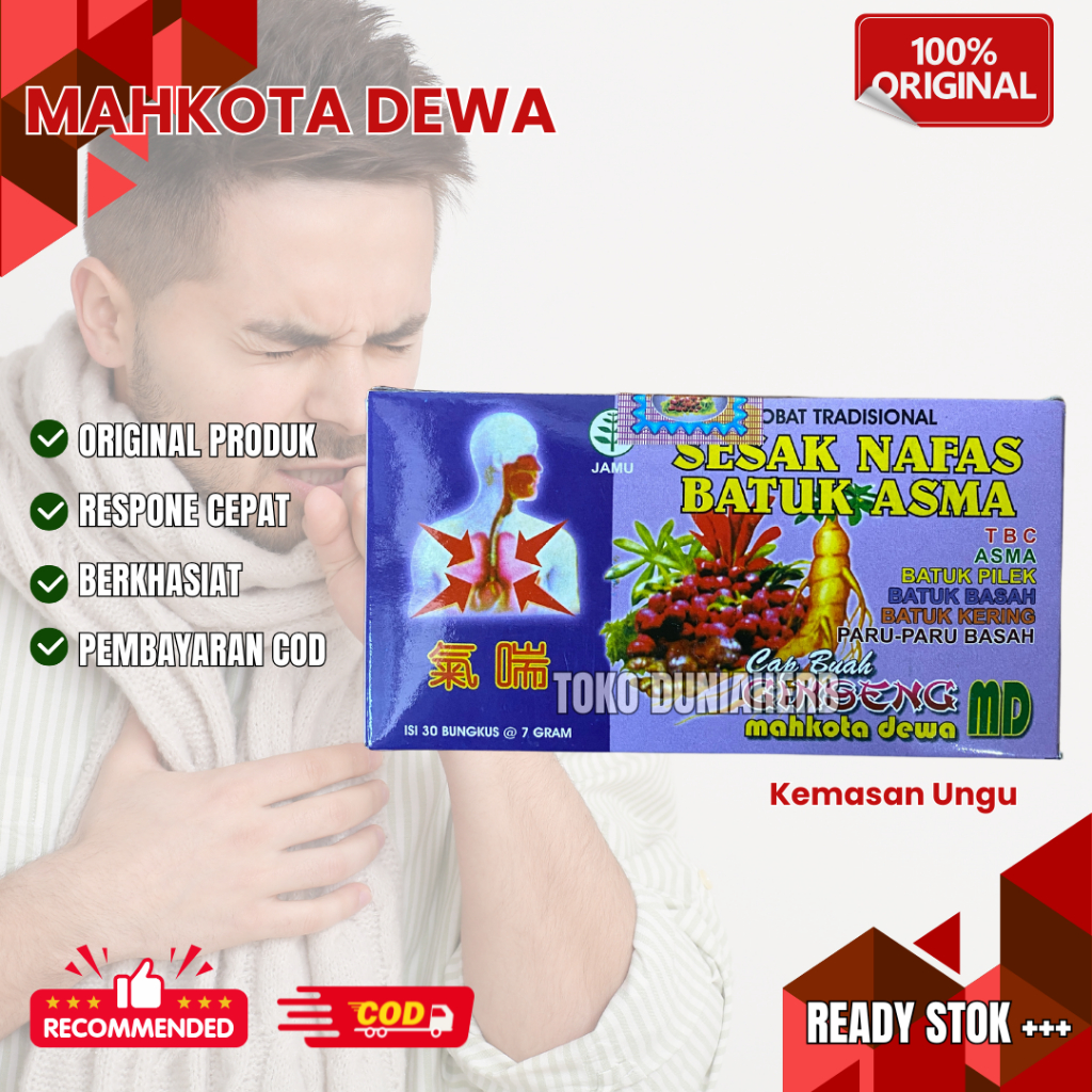 

Mahkota Dewa Original Kemasan Ungu 30 Sachet