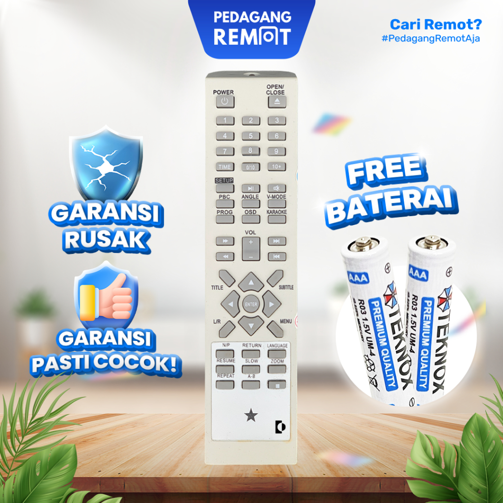 Remot Remote DVD Crystal 540 / Rinrei